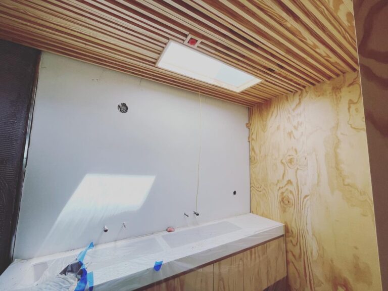 Skylight Bathroom New Construction Interior Los Angeles