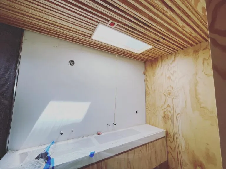 Skylight Bathroom New Construction Interior Los Angeles