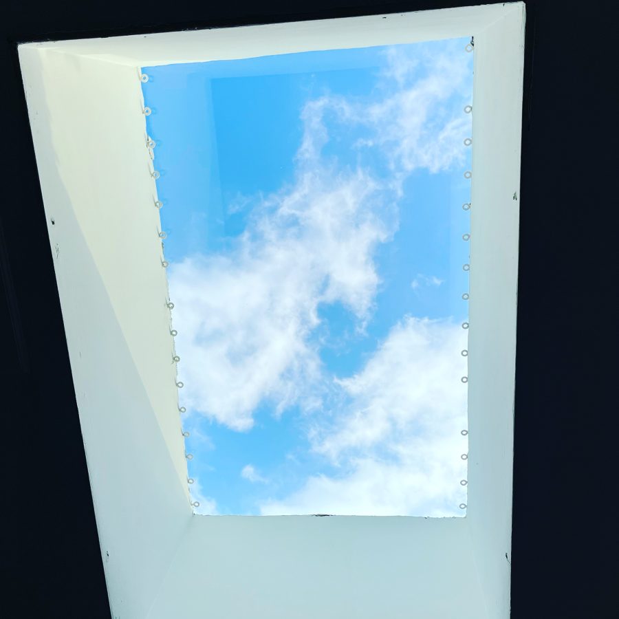 Skylight Interior Light Shaft Clean Modern West Hollywood