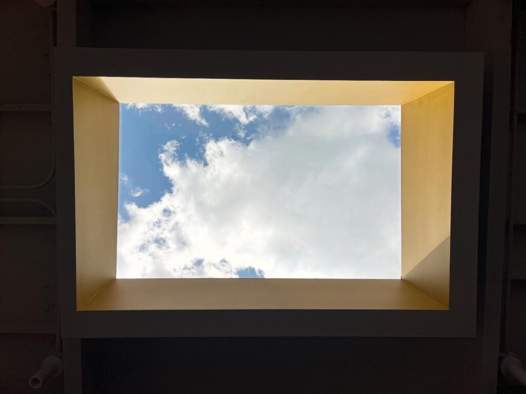 Skylight Interior Light Shaft Plaster Ceiling Los Angeles