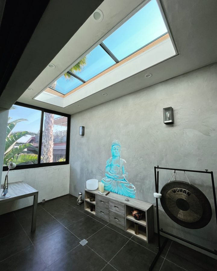 Velux Skylight Interior Wellness Room Encino